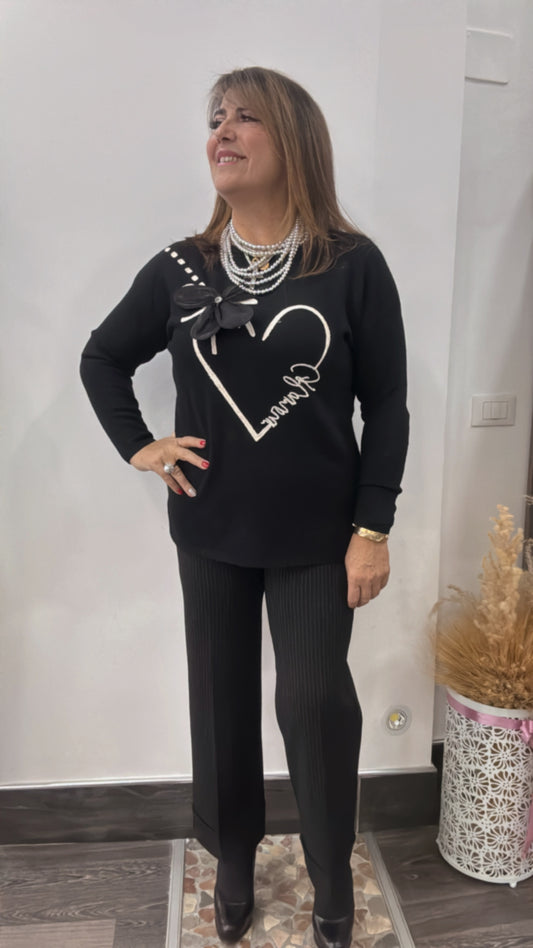 Pantalone rigato 0052