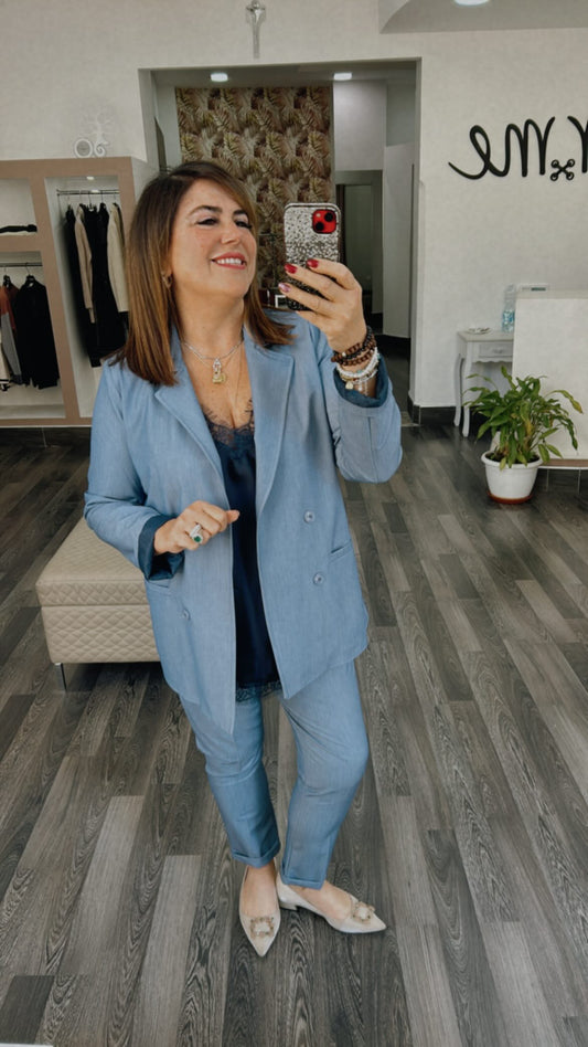 Giacca finta doppiopetto 0040