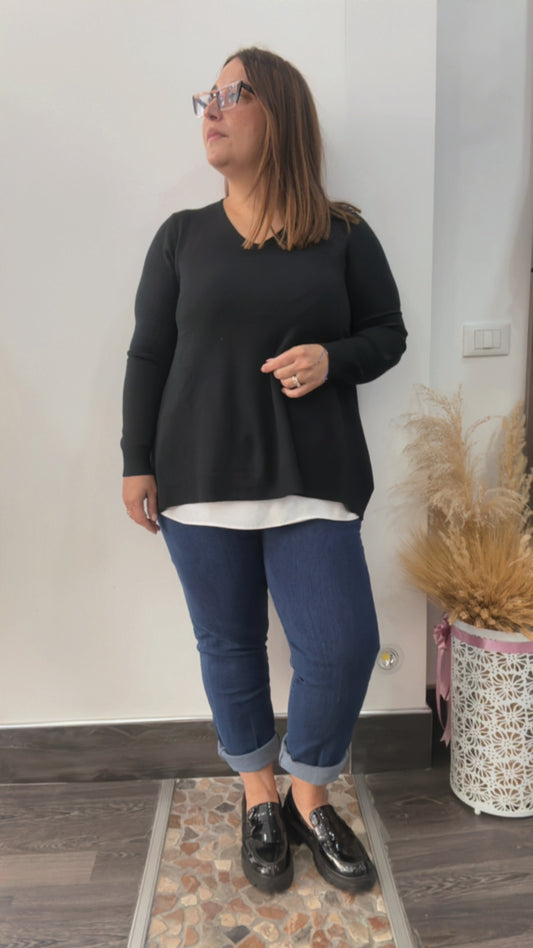 Jeans gamba stretta 0009