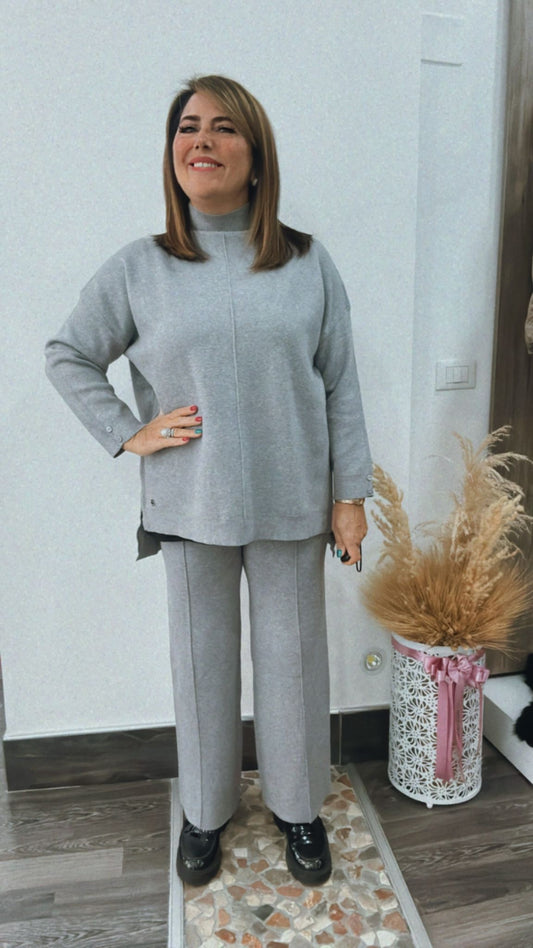 Completo lana lungo 0124