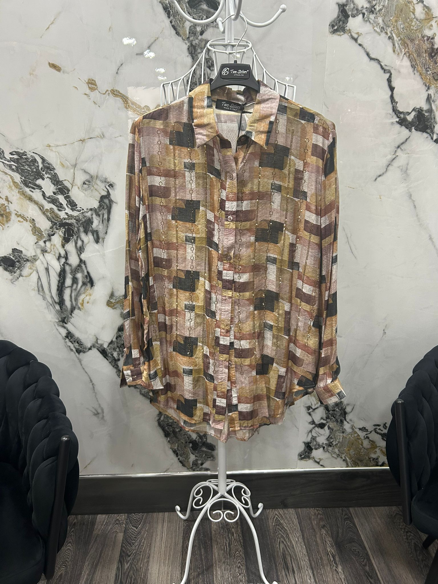 Camicia fant strass 276