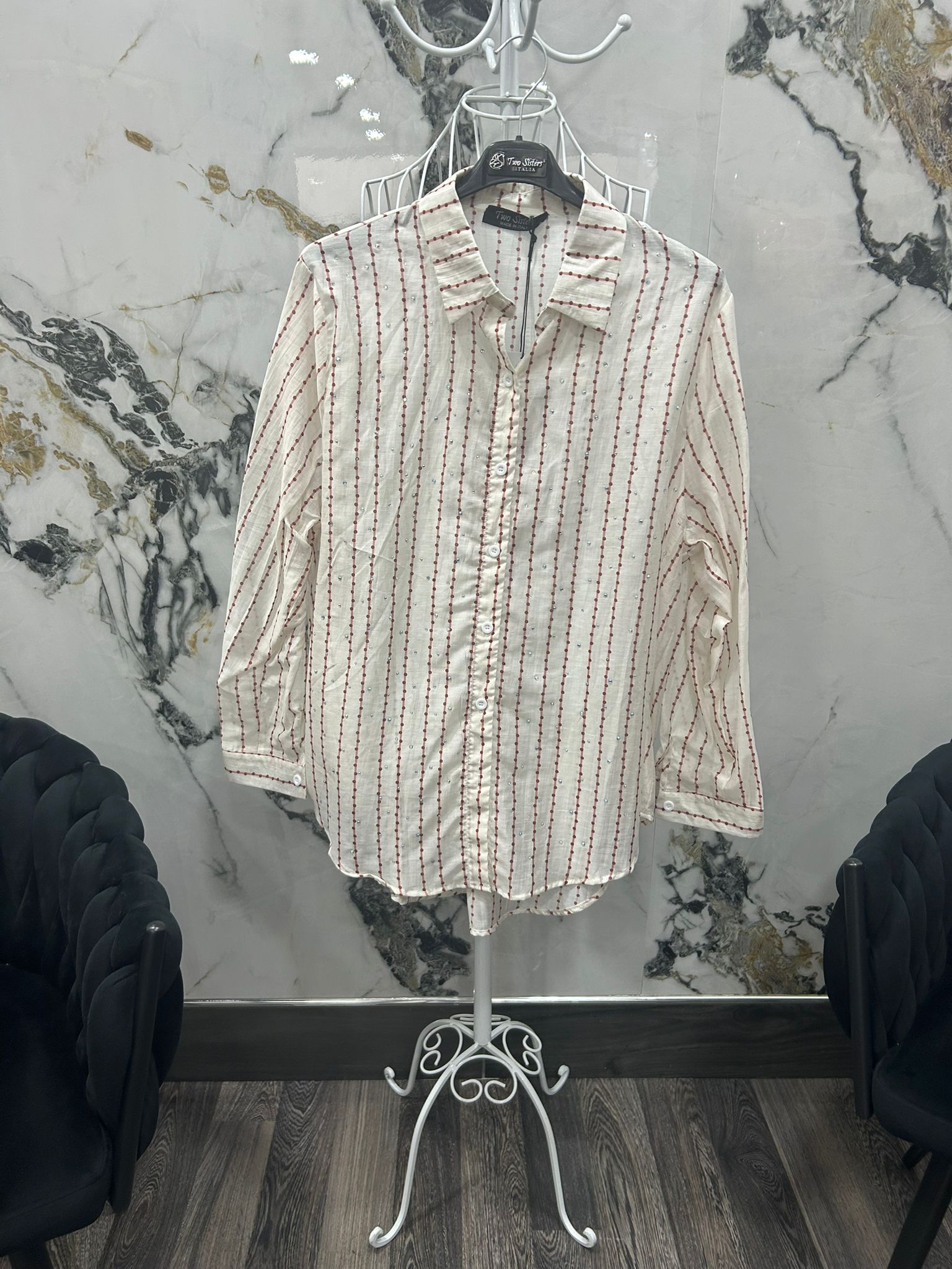 Camicia fant strass 276