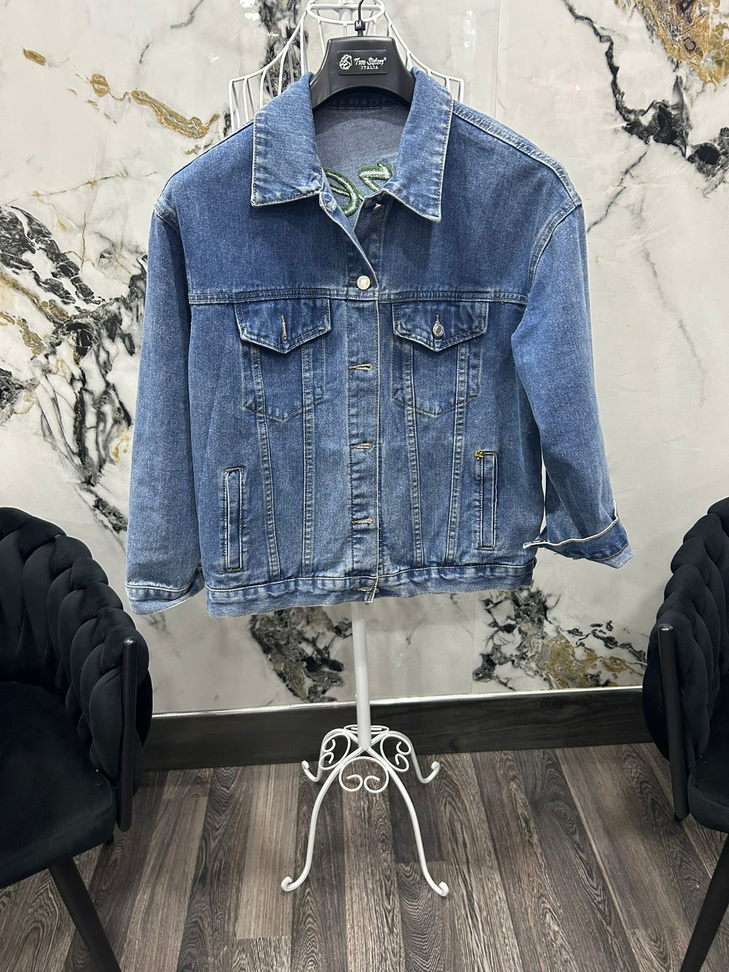 Giacca Jeans Ricamo 265