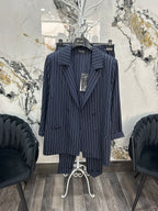 Completo rigato over 313