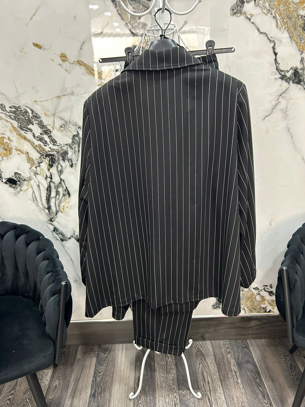 Completo rigato over 313