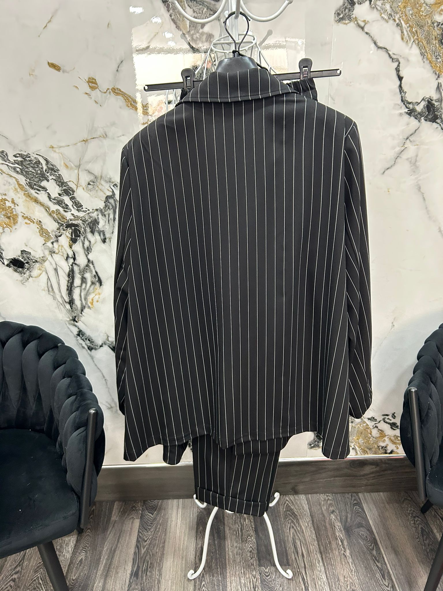 Completo rigato over 313