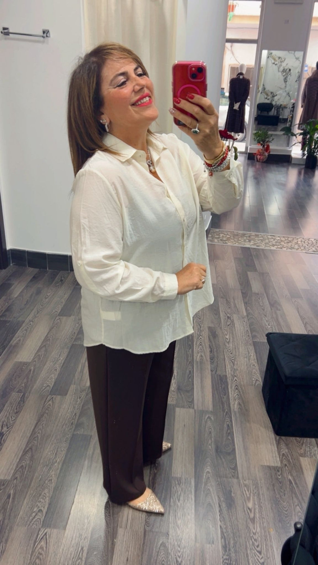 Camicia cotone stropicciata 318