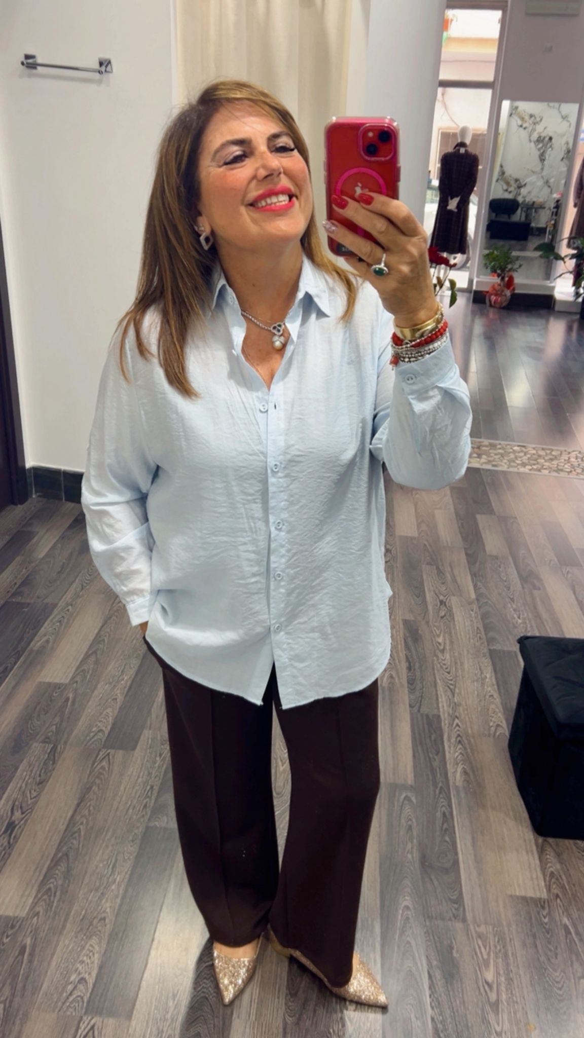 Camicia cotone stropicciata 318