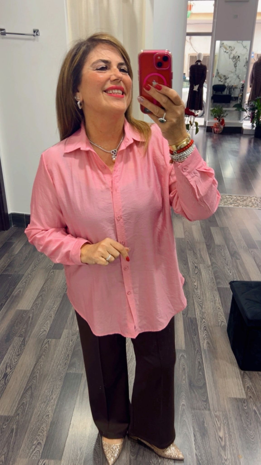 Camicia cotone stropicciata 318