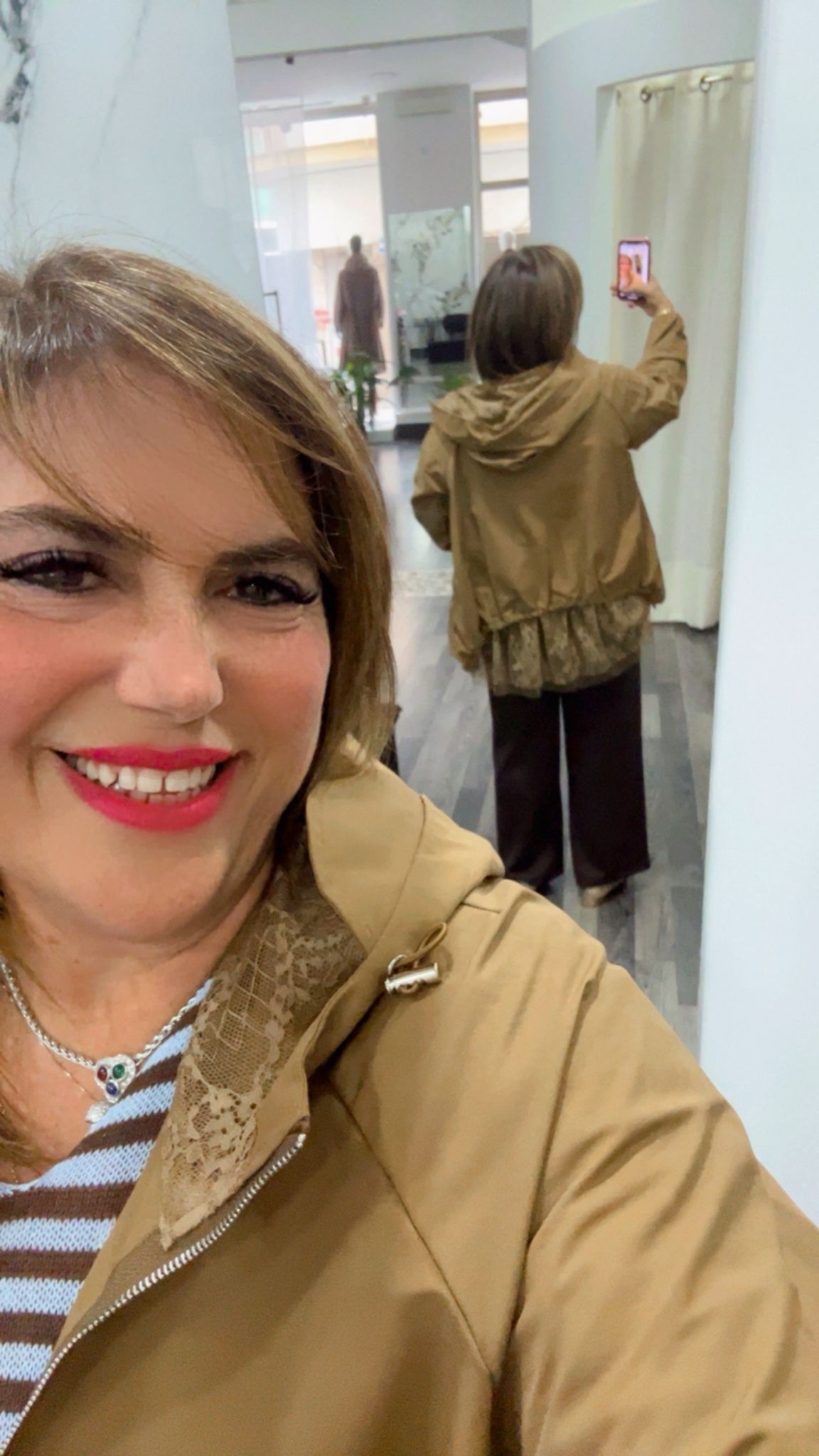 Giacca over con pizzo 323