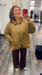 Giacca over con pizzo 323