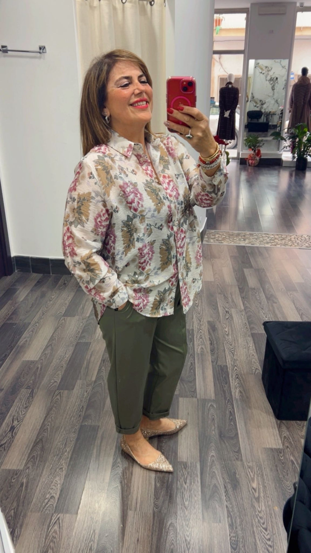 Camicia Fant. con strass 319