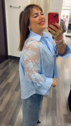 Camicia pizzo 358