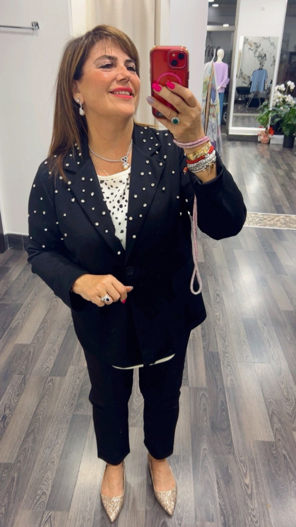 Giacca strass 369