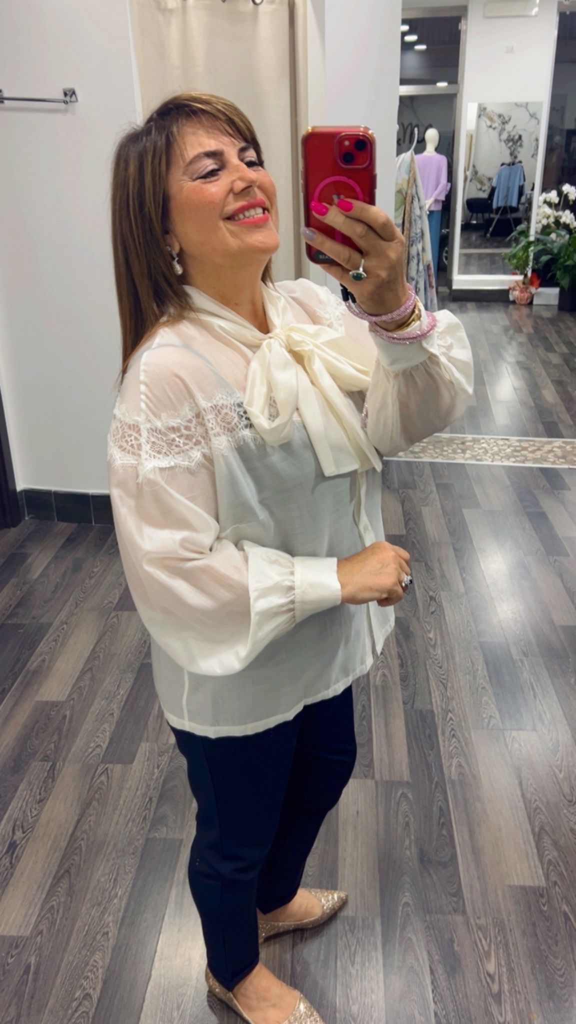 Camicia pizzo 361
