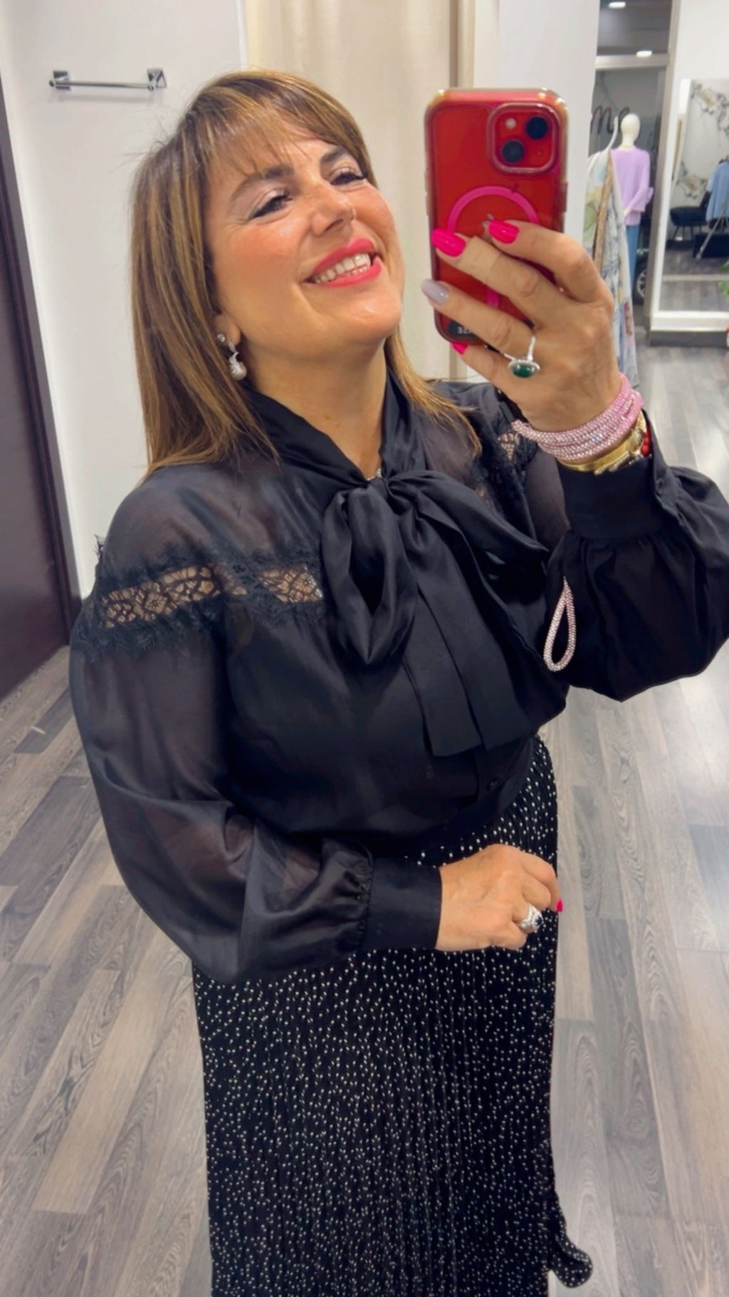 Camicia pizzo 361