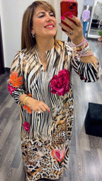 Abito fantasia lungo 388