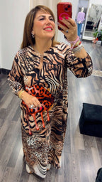 Abito fantasia lungo 388