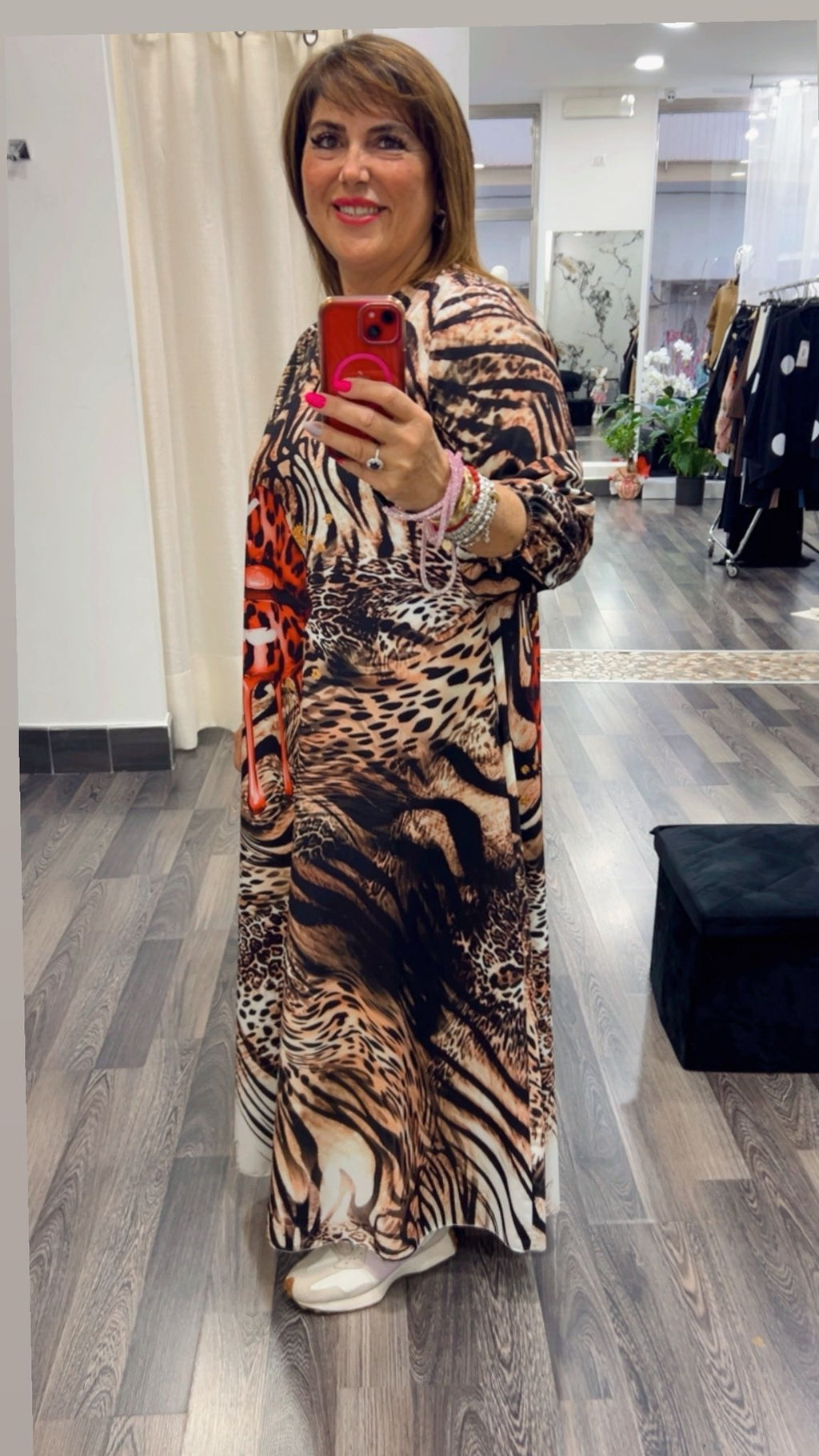 Abito fantasia lungo 388