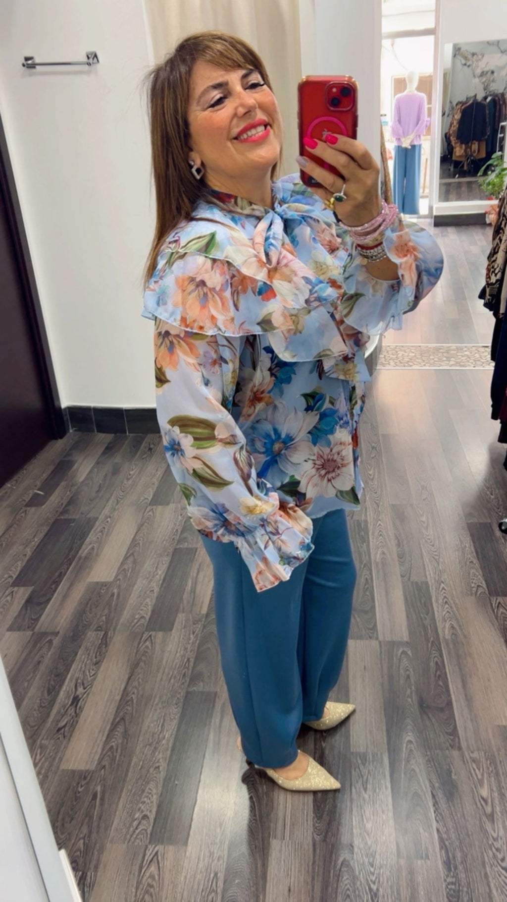 Camicia georgetta fant.384