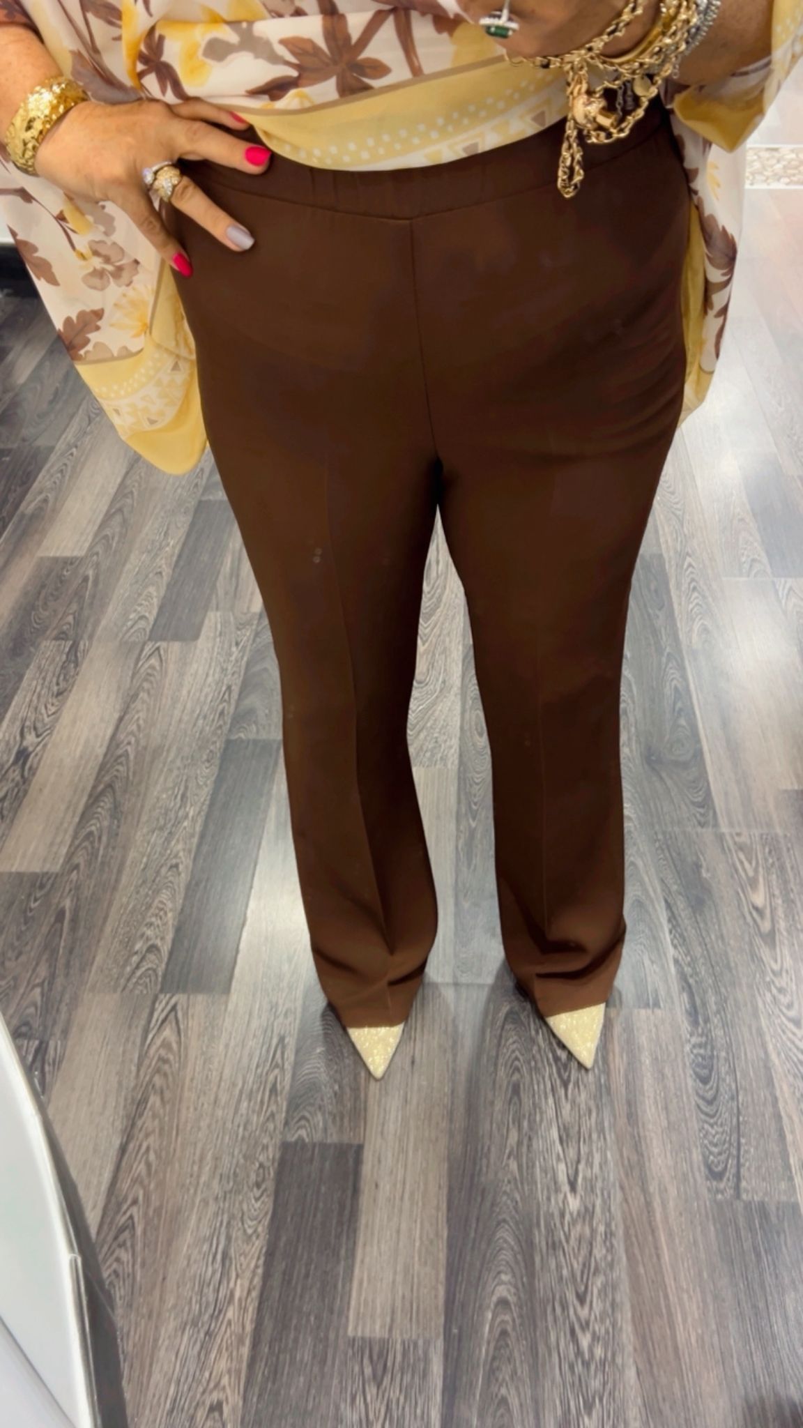 Pantalone zampa 409