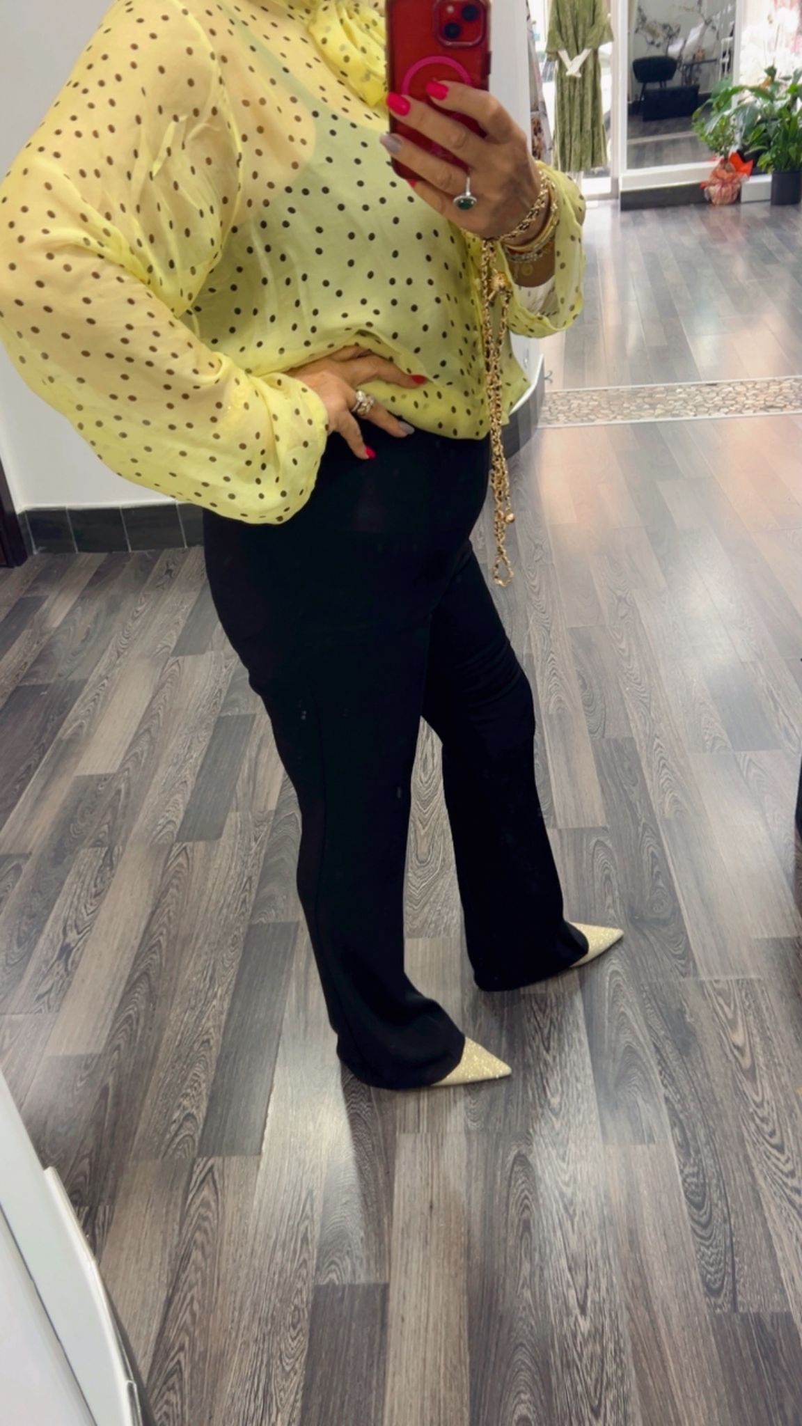 Pantalone zampa 409