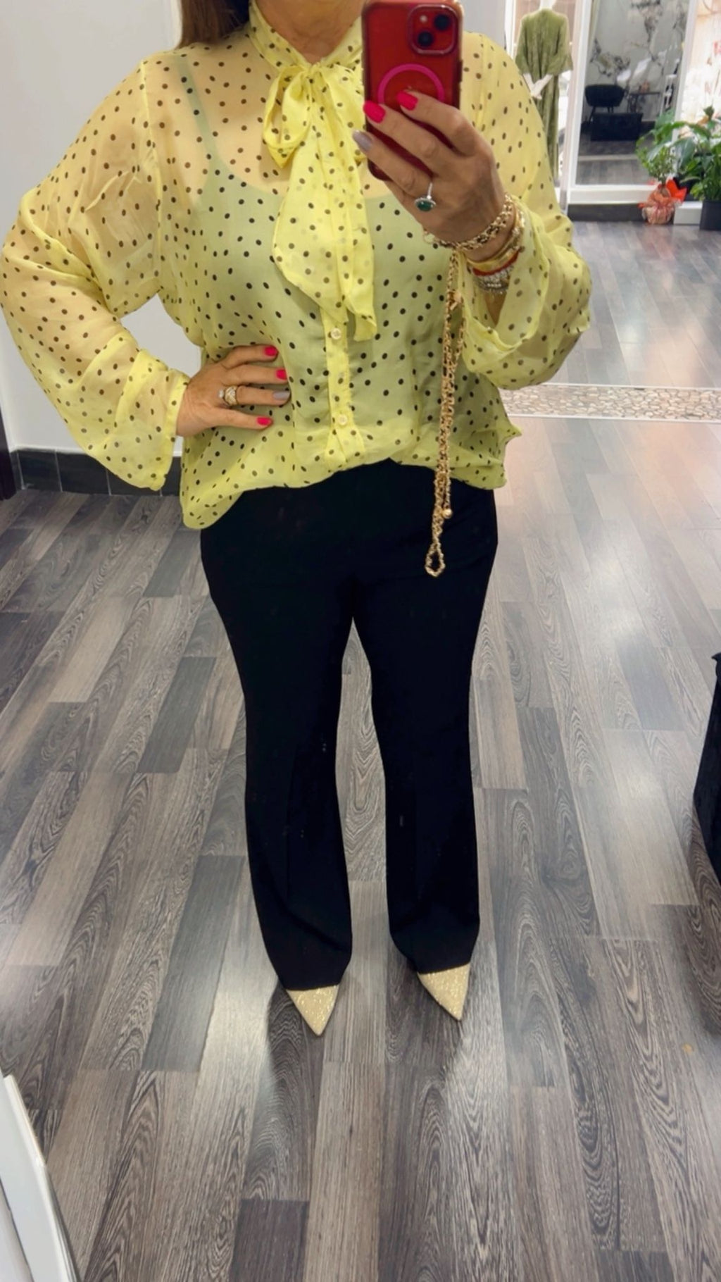 Pantalone zampa 409
