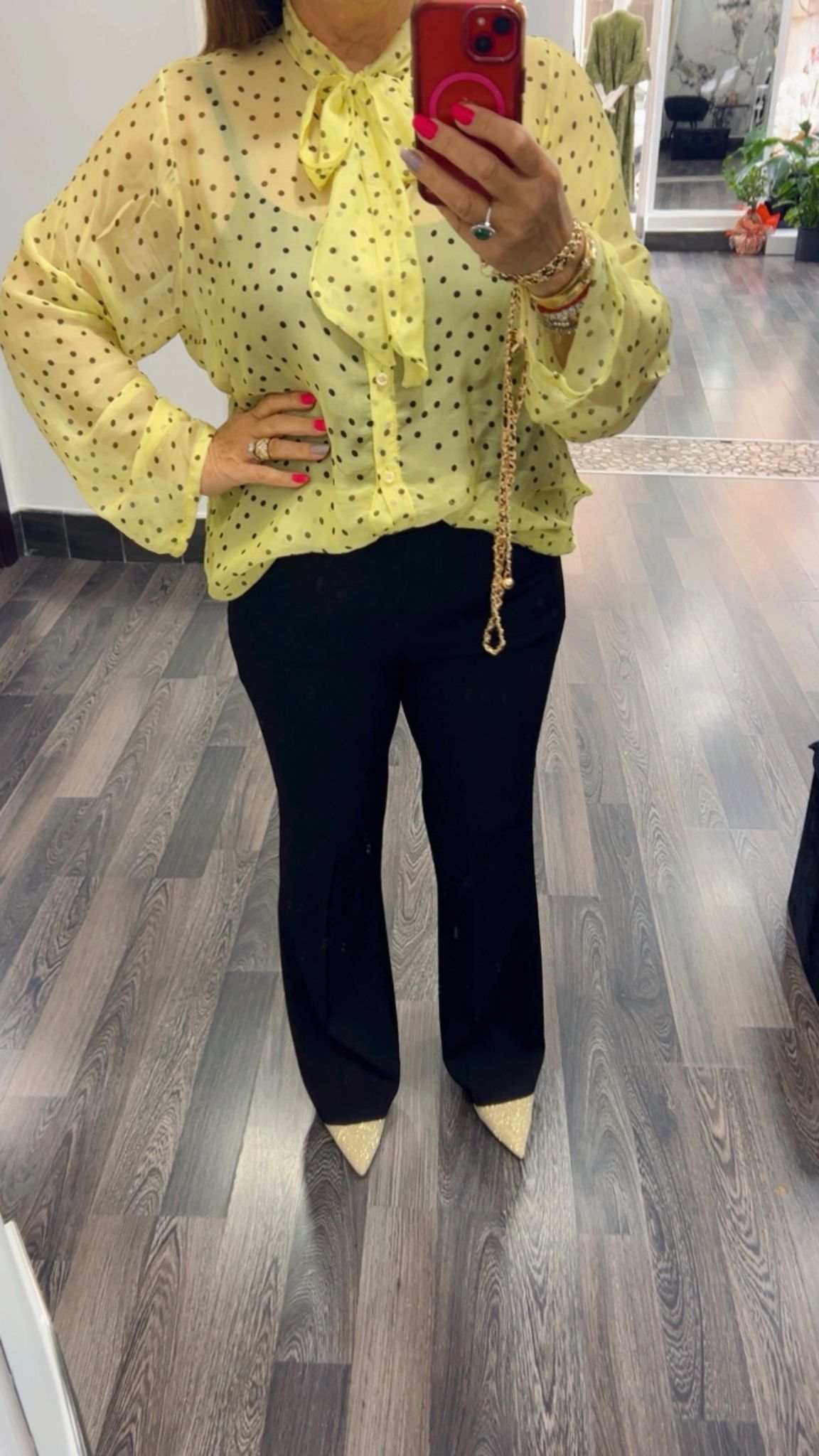 Pantalone zampa 409