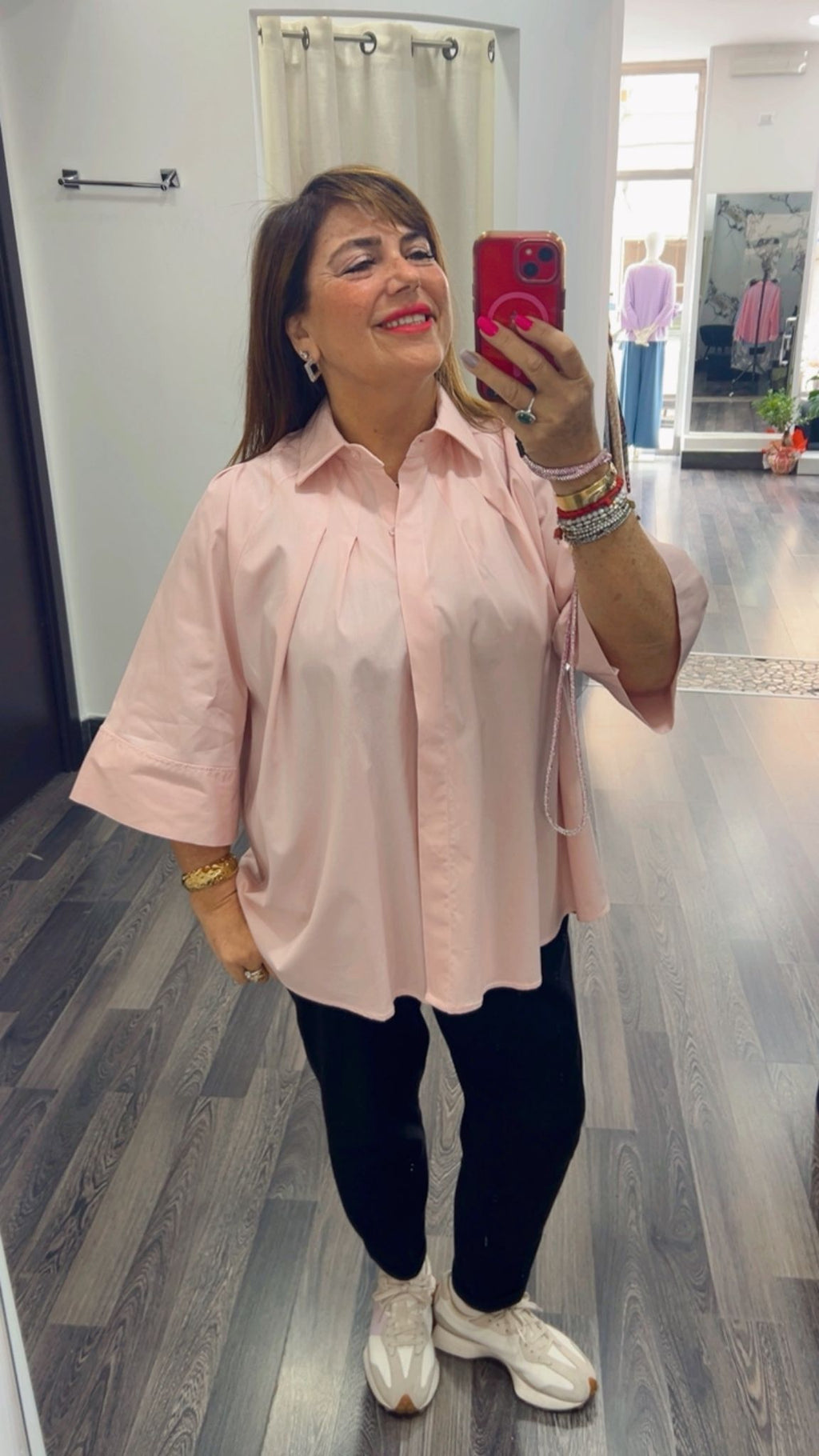 Camicia con riprese 403