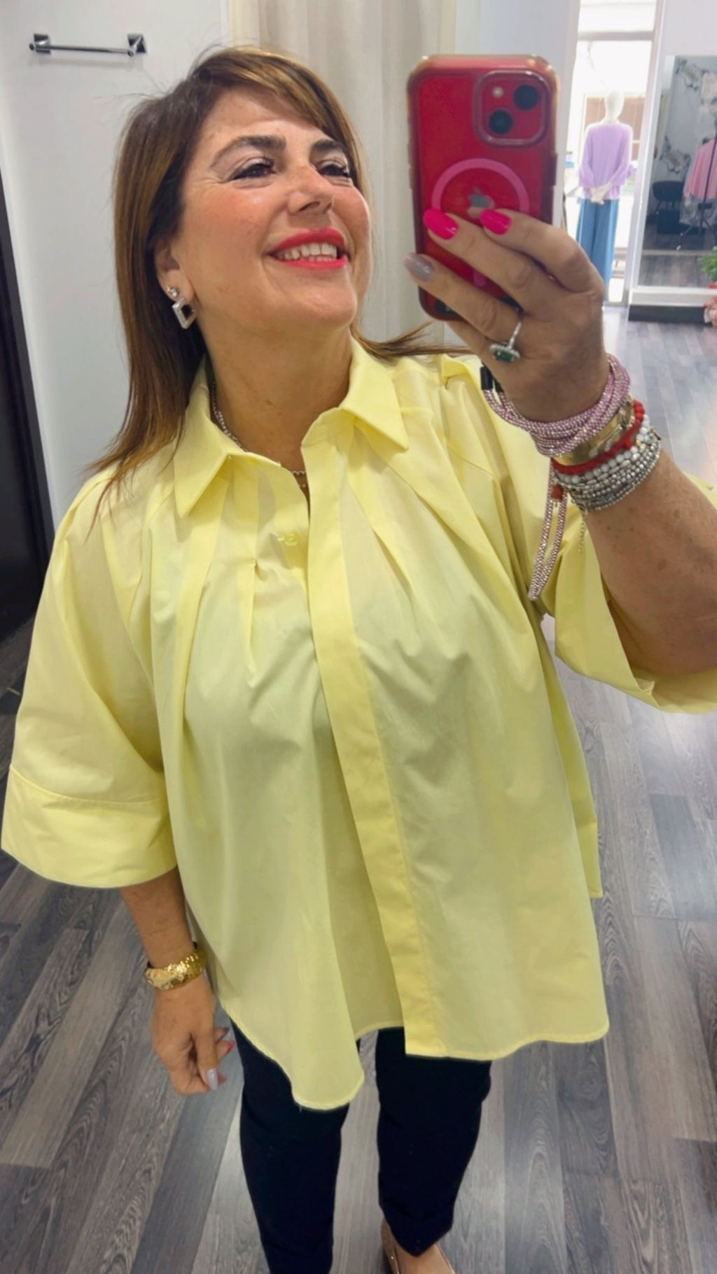 Camicia con riprese 403