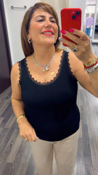 Canotta pizzo 401