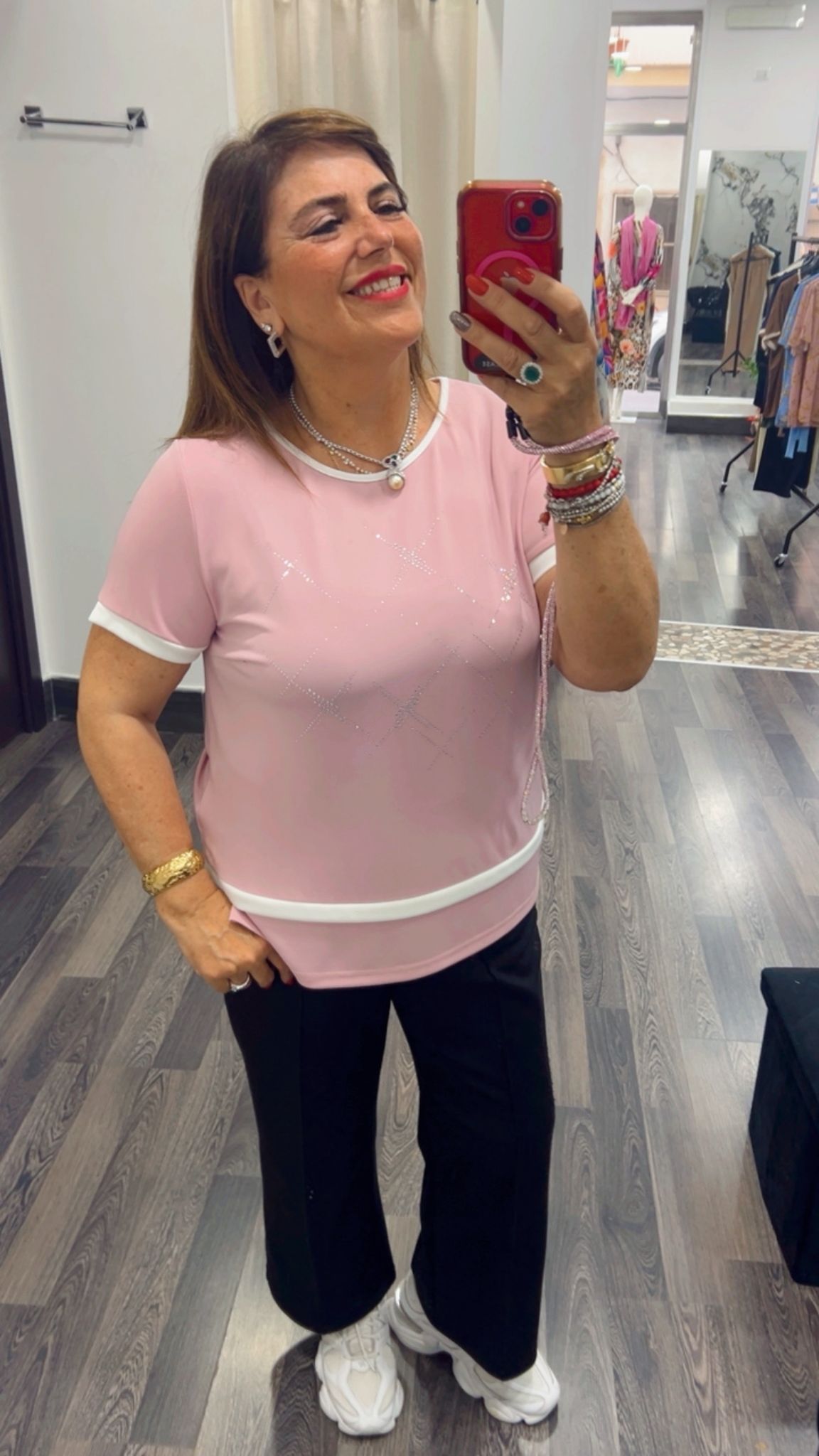 Maglia strass 421