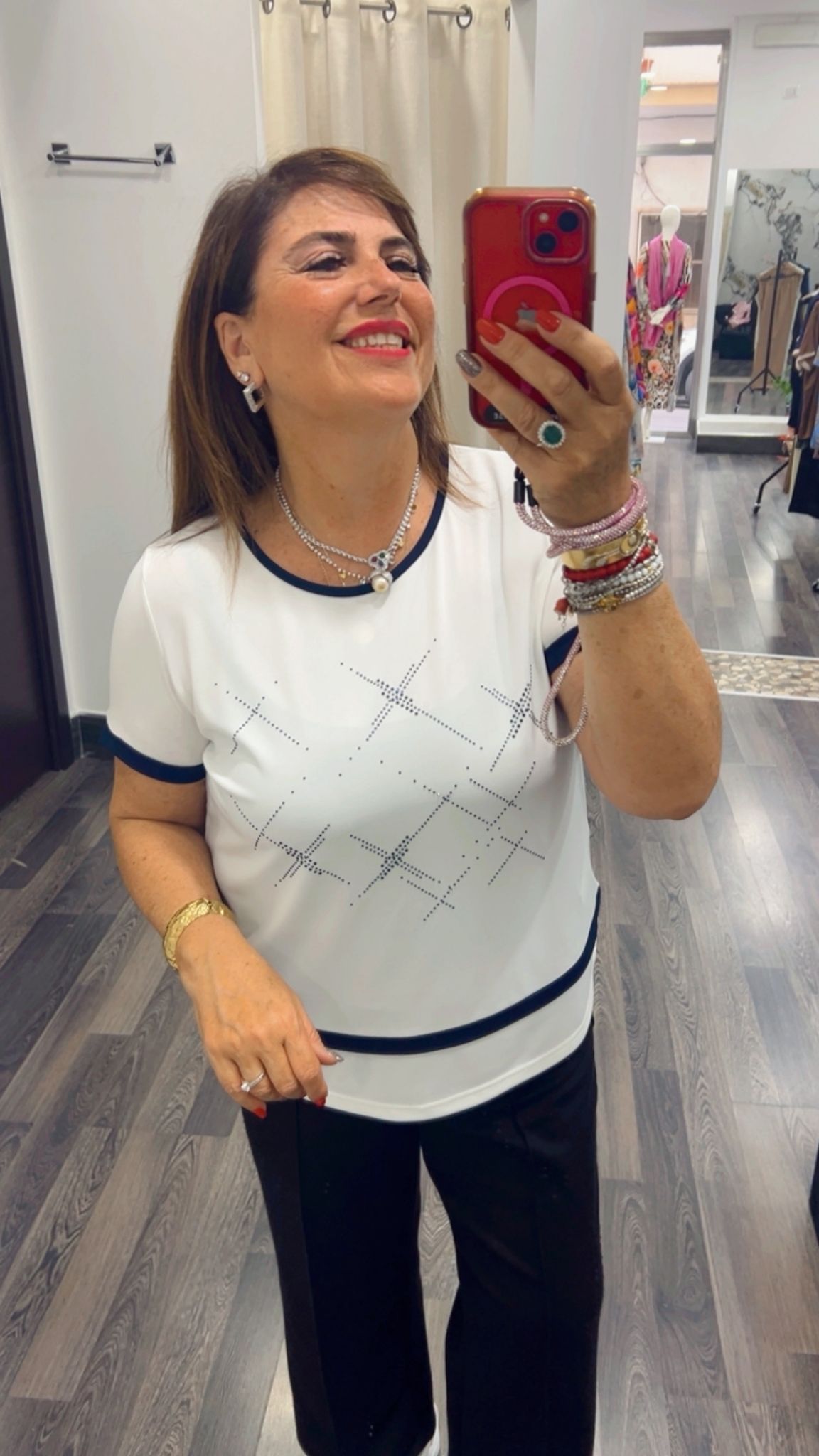 Maglia strass 421