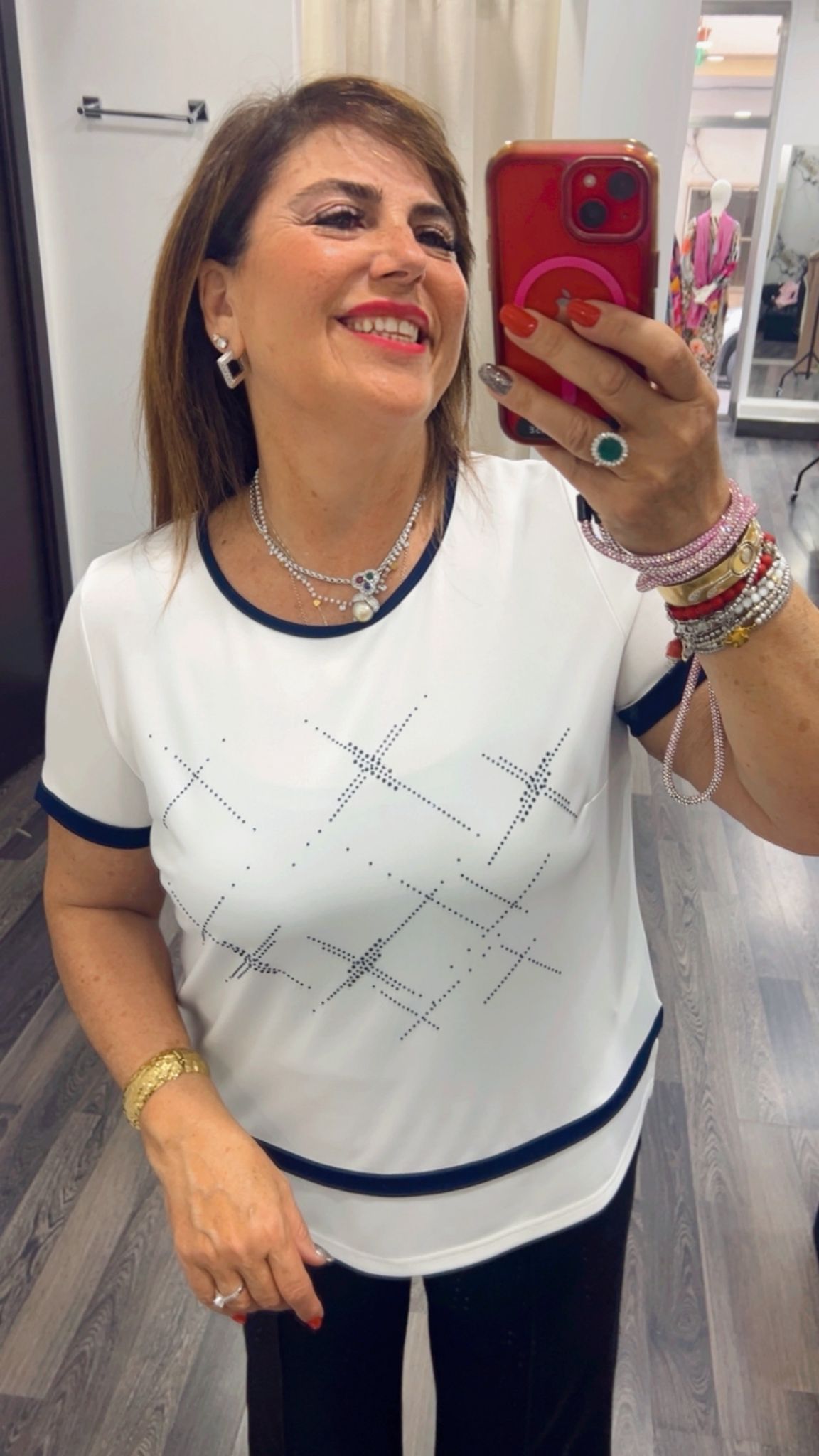 Maglia strass 421