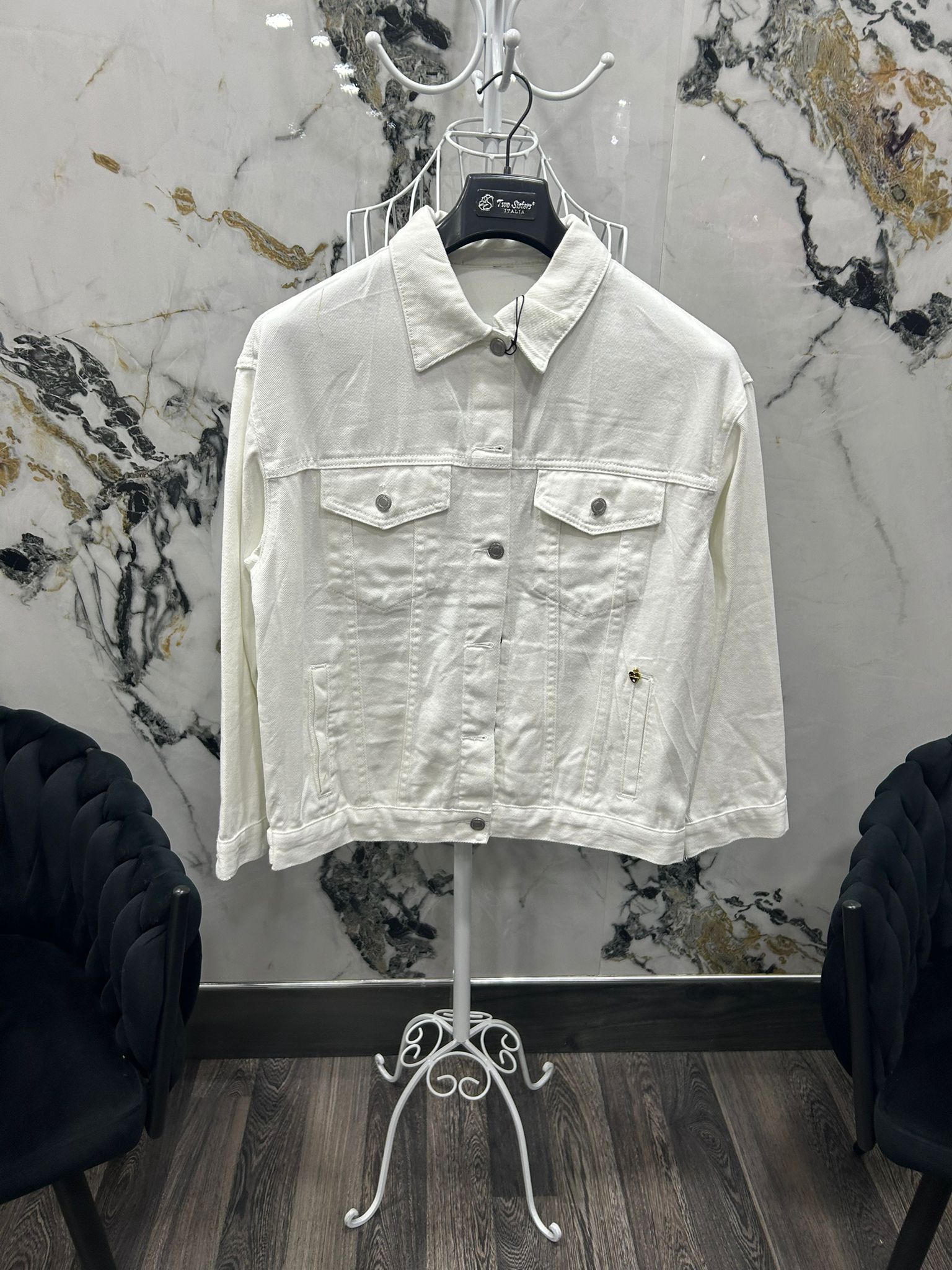 Giacca Jeans Ricamo 265