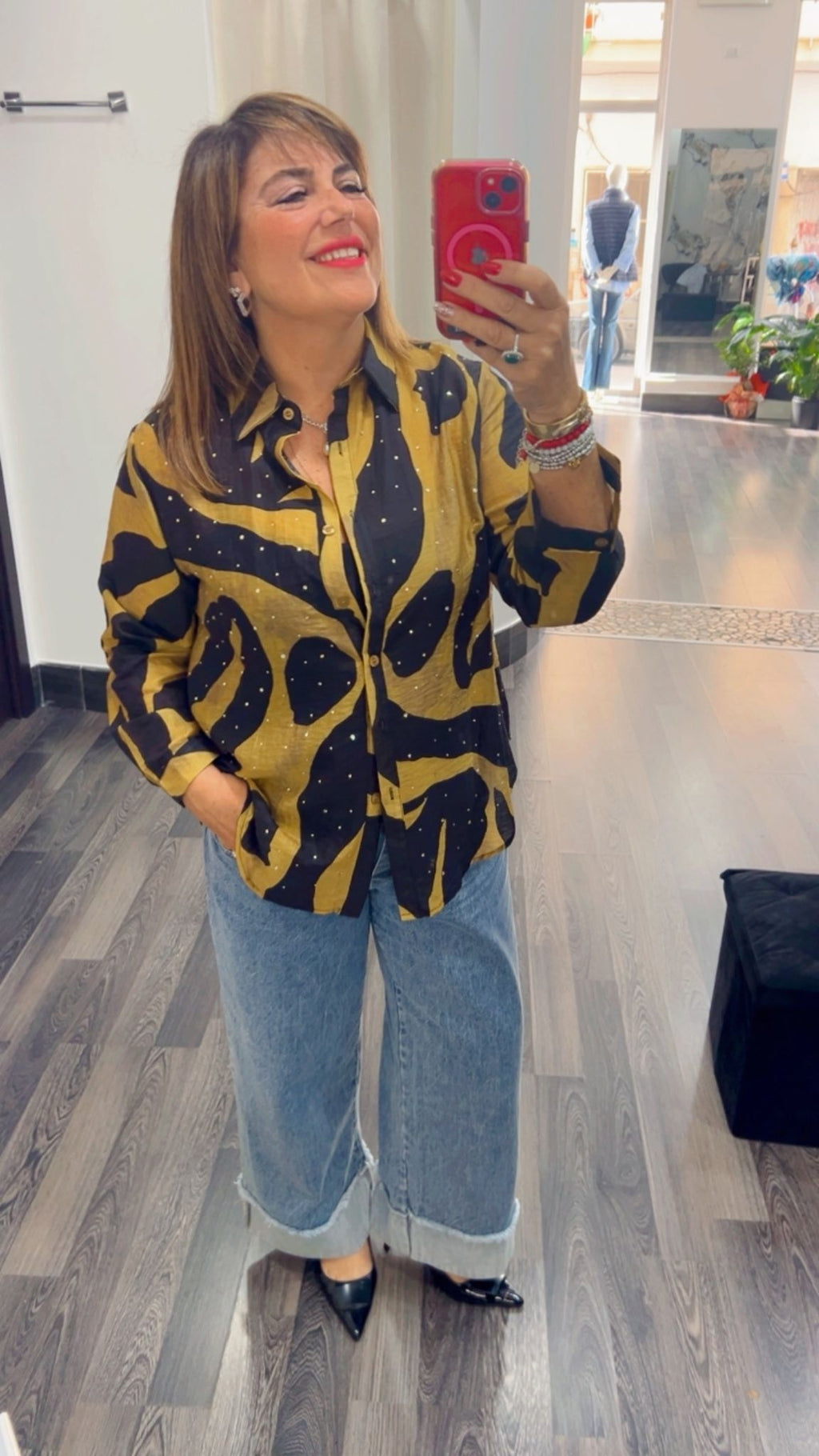 Camicia fant strass 276